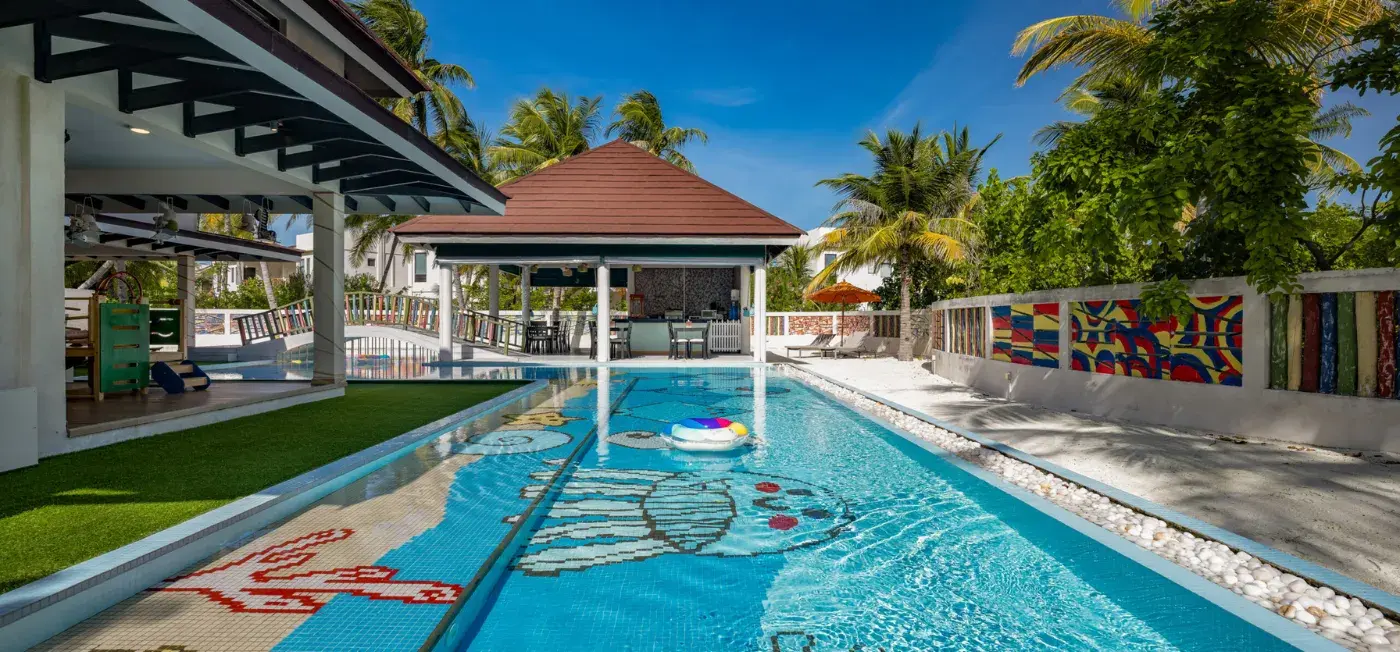 kids Club Pool view of Oblu Xperience Ailafushi North Male, Maldives